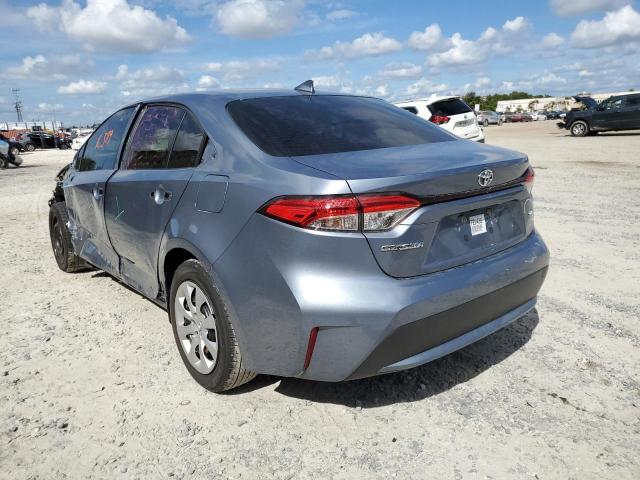 2021 TOYOTA COROLLA LE VIN: JTDEPMAE4MJ118202