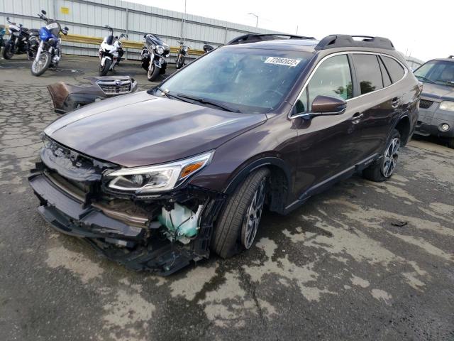 2021 SUBARU OUTBACK LIMITED VIN: 4S4BTANC5M3129487