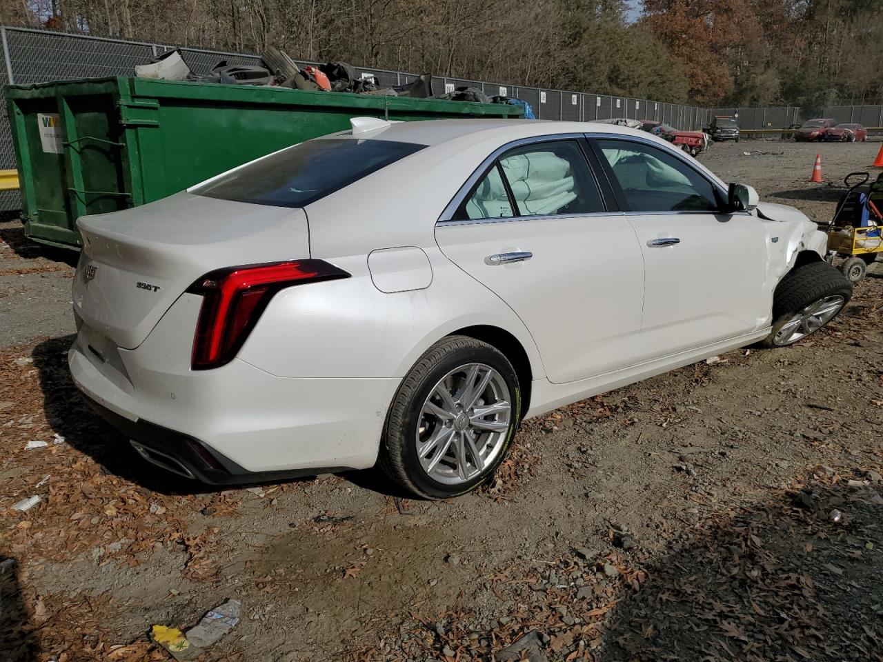 2022 CADILLAC CT4 LUXURY VIN:1G6DJ5RK0N0114428