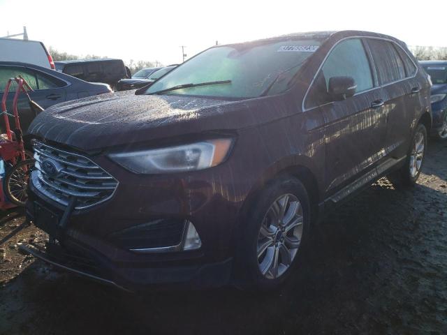 2021 FORD EDGE TITANIUM VIN: 2FMPK4K90MBA18168
