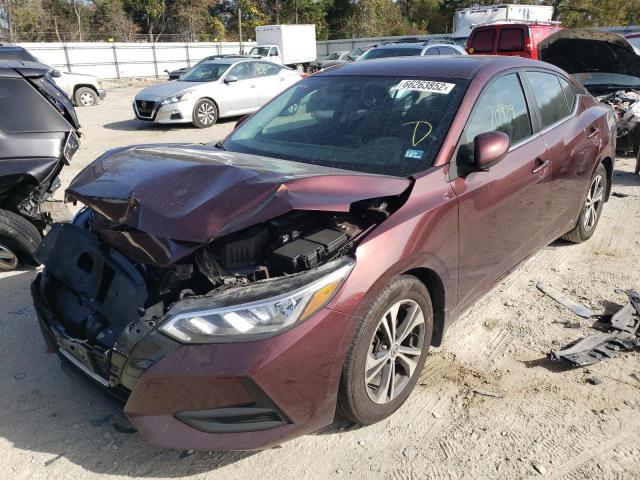 2021 NISSAN SENTRA SV VIN: 3N1AB8CVXMY241924