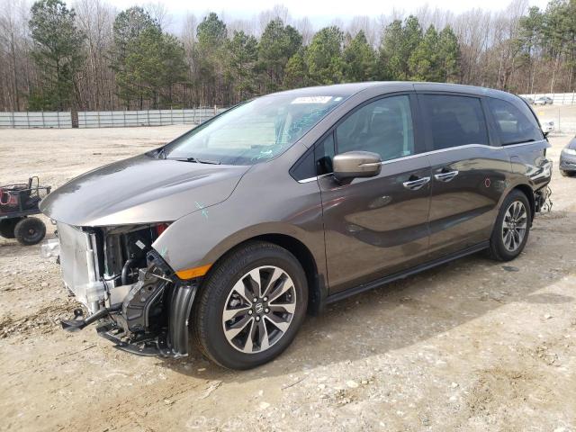 2021 HONDA ODYSSEY EXL VIN: 5FNRL6H77MB017324