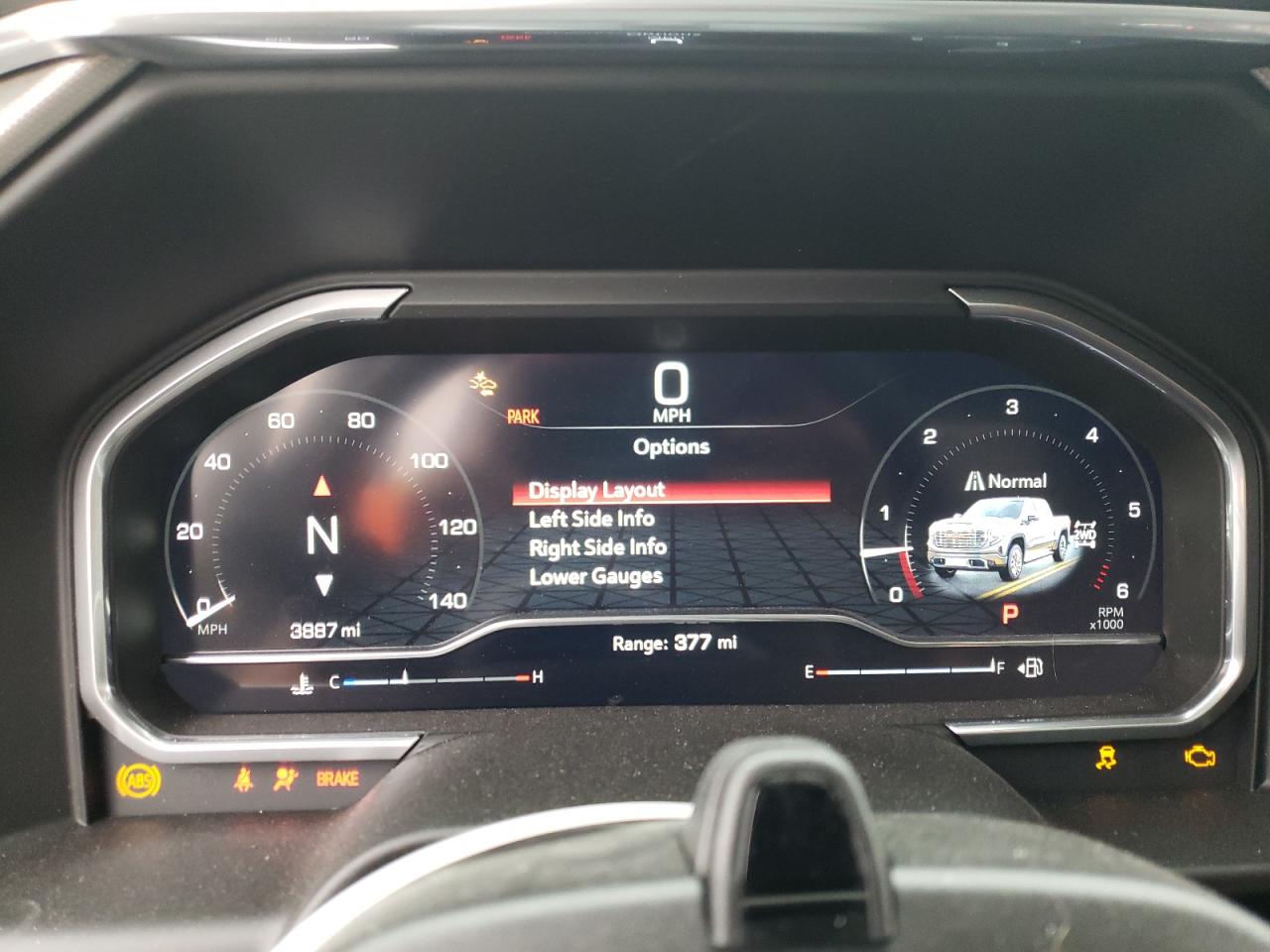 2023 GMC SIERRA K1500 DENALI VIN:1GTUUGEL5PZ281512