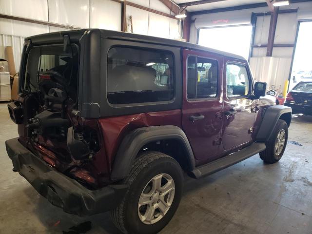 2021 JEEP WRANGLER UNLIMITED SPORT VIN: 1C4HJXDN0MW770717