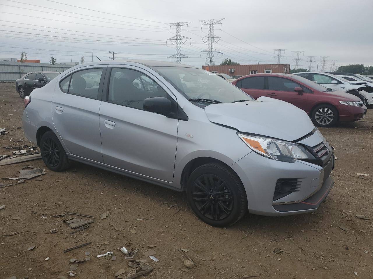 2023 MITSUBISHI MIRAGE G4 ES VIN:ML32FUFJ9PHF02196