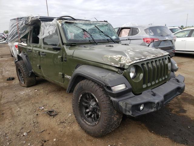 2021 JEEP WRANGLER UNLIMITED SPORT VIN: 1C4HJXDN0MW580691