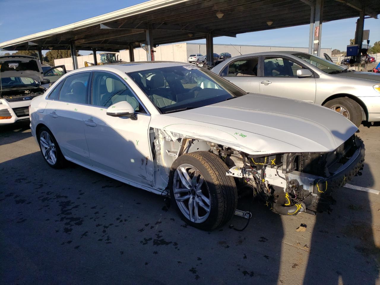 2023 AUDI A4 PREMIUM PLUS 45 VIN:WAUEAAF49PN013780