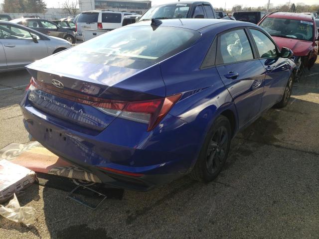 2021 HYUNDAI ELANTRA SEL VIN: KMHLS4AG3MU191532