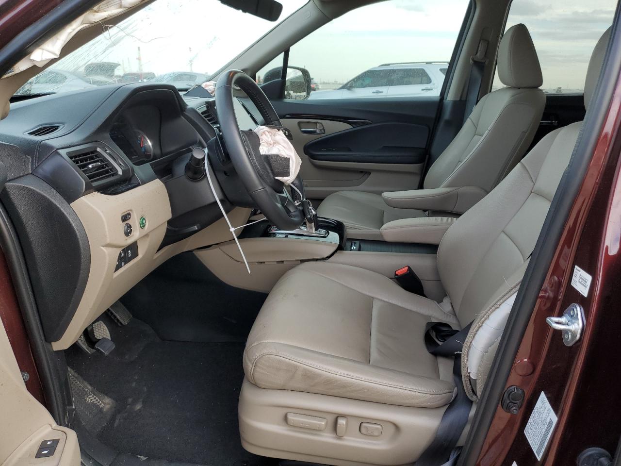 2022 HONDA PILOT TOURING VIN:5FNYF6H66NB029749