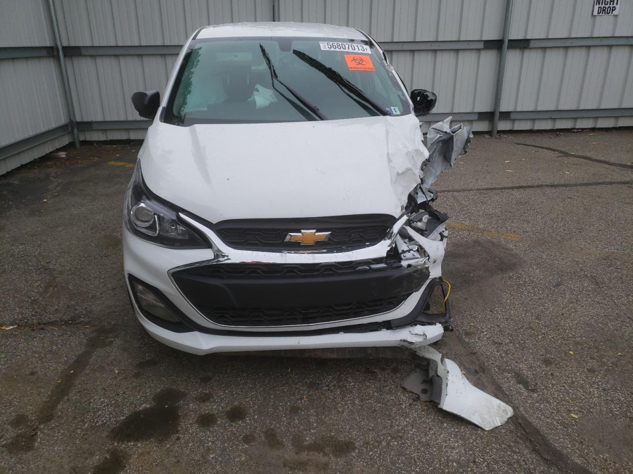 2022 CHEVROLET SPARK LS VIN:KL8CB6SAXNC042187