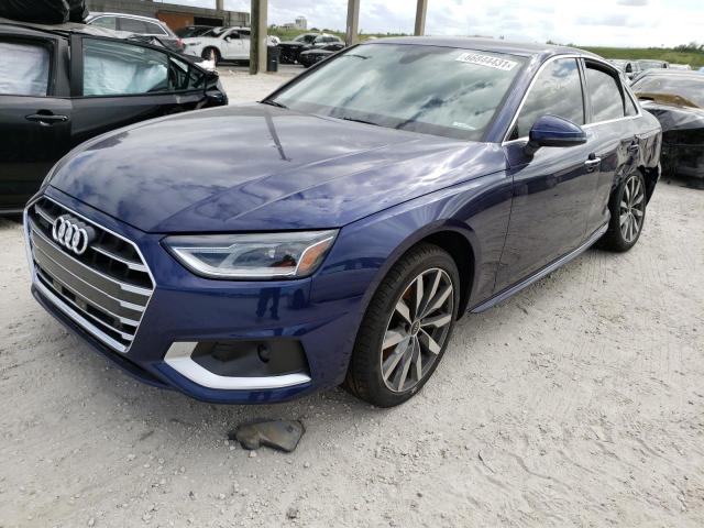 2021 AUDI A4 PREMIUM VIN: WAUABAF46MN011413