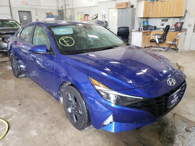 2021 HYUNDAI ELANTRA SEL VIN: 5NPLS4AG0MH037388