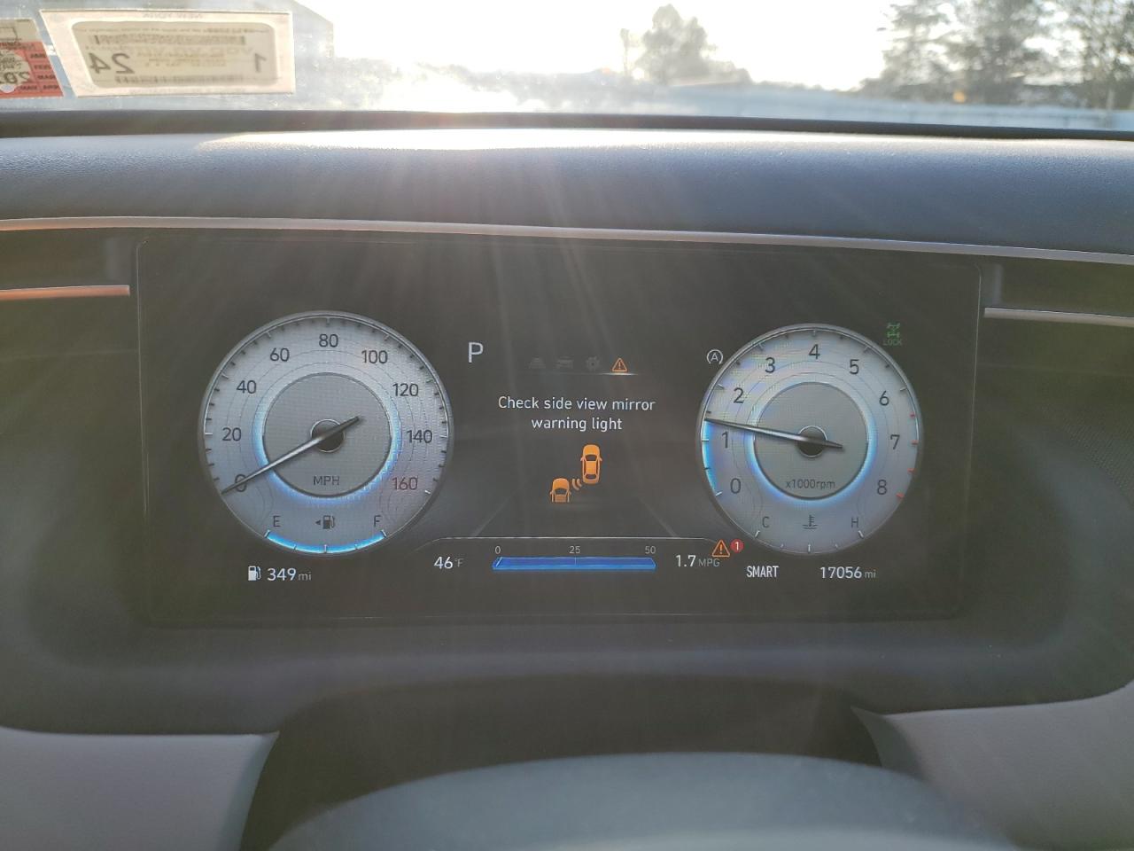 2022 HYUNDAI TUCSON SEL VIN:5NMJFCAE4NH132605