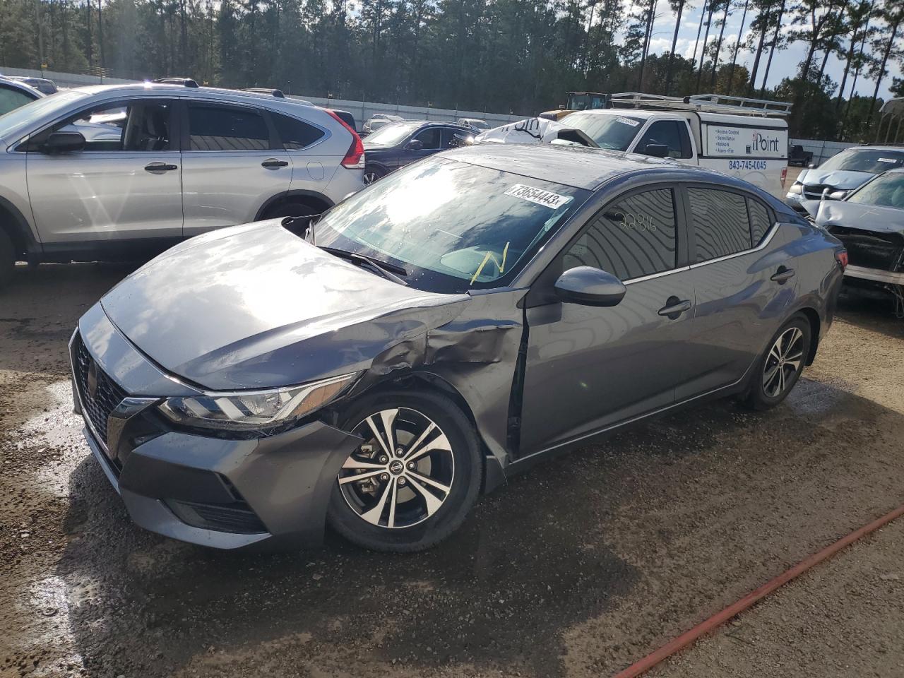 2022 NISSAN SENTRA SV VIN:3N1AB8CV2NY275258