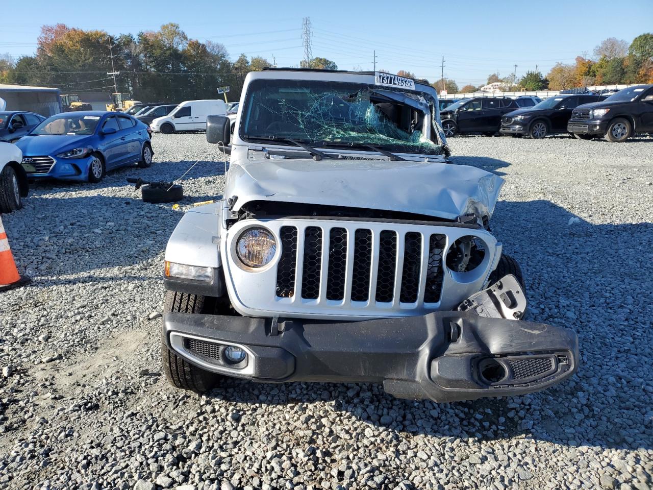 2023 JEEP GLADIATOR SPORT VIN:1C6HJTAG5PL535063