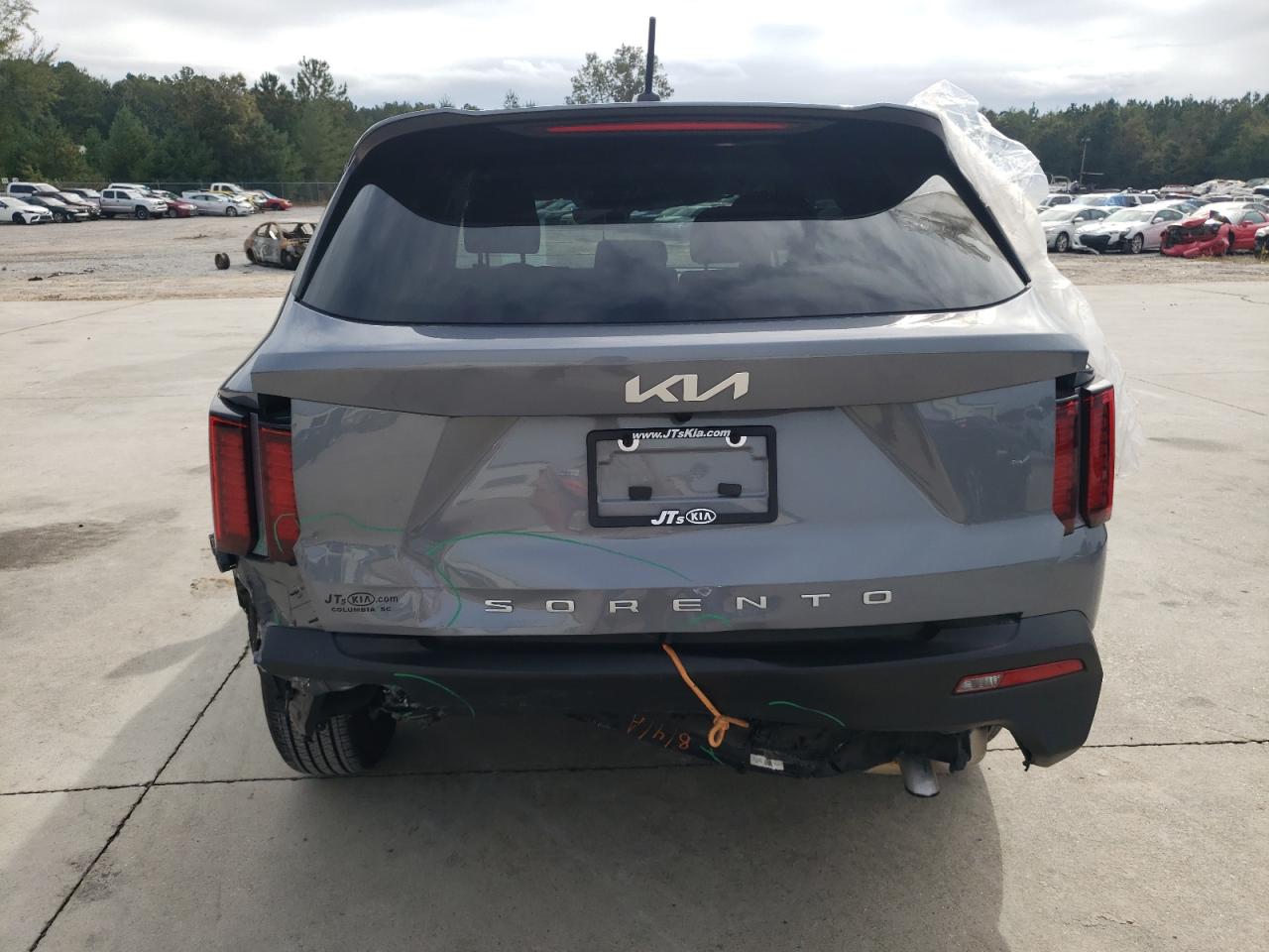 2022 KIA SORENTO LX VIN:5XYRG4LC9NG144308
