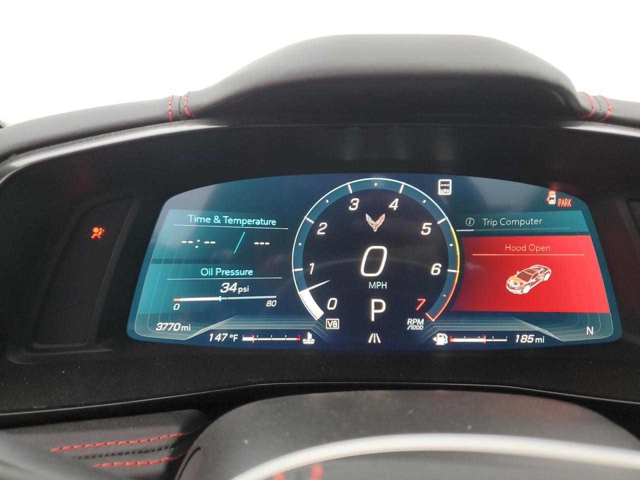 2023 CHEVROLET CORVETTE STINGRAY 3LT VIN:1G1YC3D40P5127345