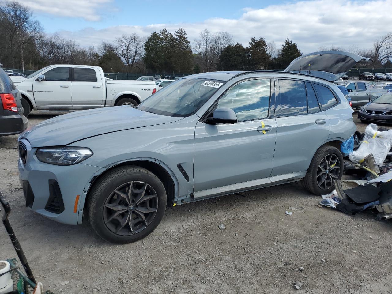 2022 BMW X3 XDRIVE30I VIN:WBX57DP08NN176323