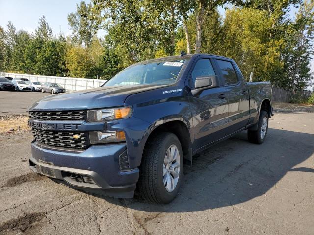 2021 CHEVROLET SILVERADO K1500 CUSTOM VIN: 3GCPYBEK0MG336374