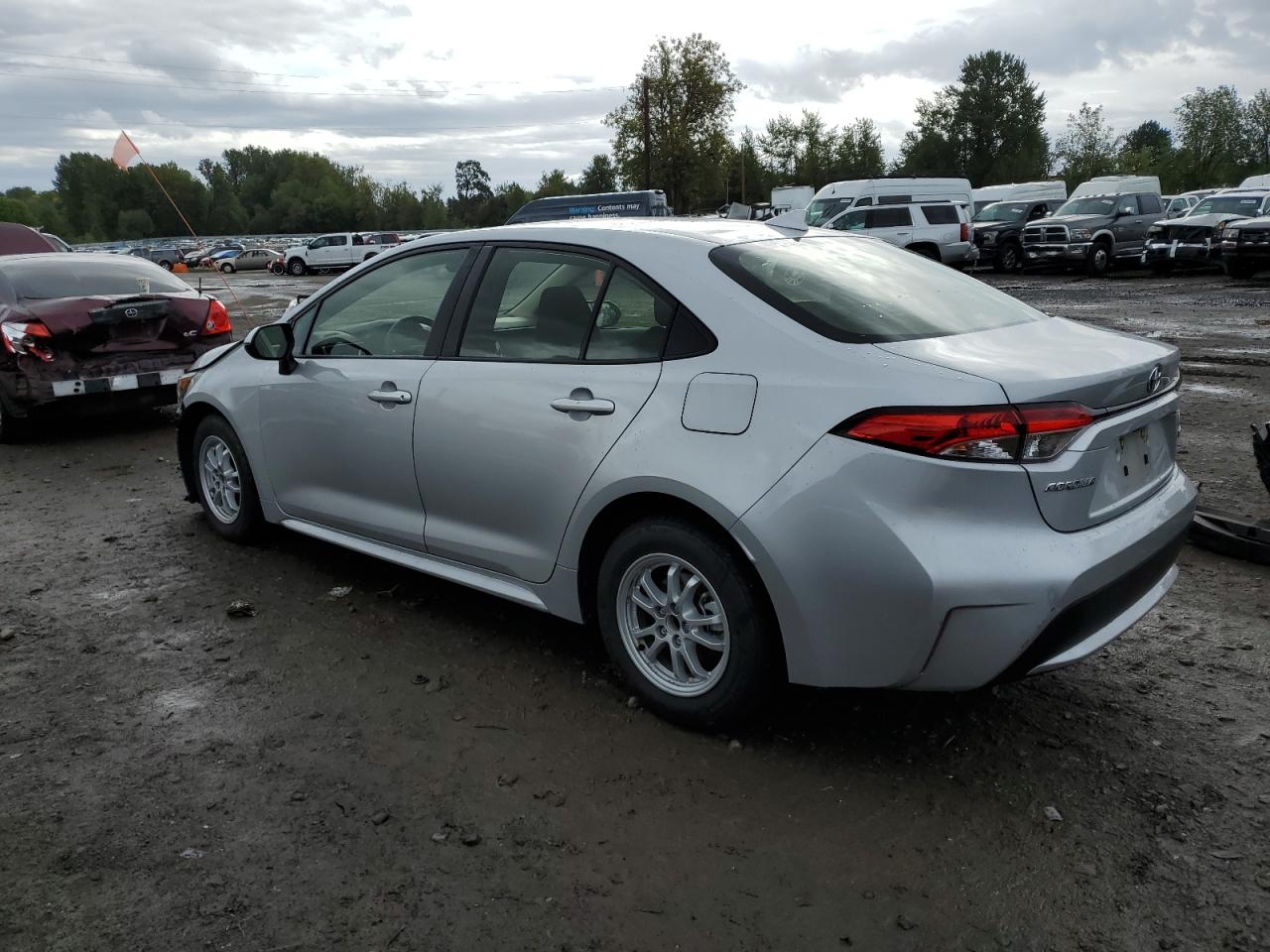 2022 TOYOTA COROLLA LE VIN:JTDEAMDE5NJ043072