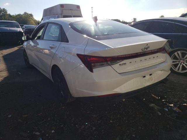 2021 HYUNDAI ELANTRA SEL VIN: 5NPLM4AG7MH041724