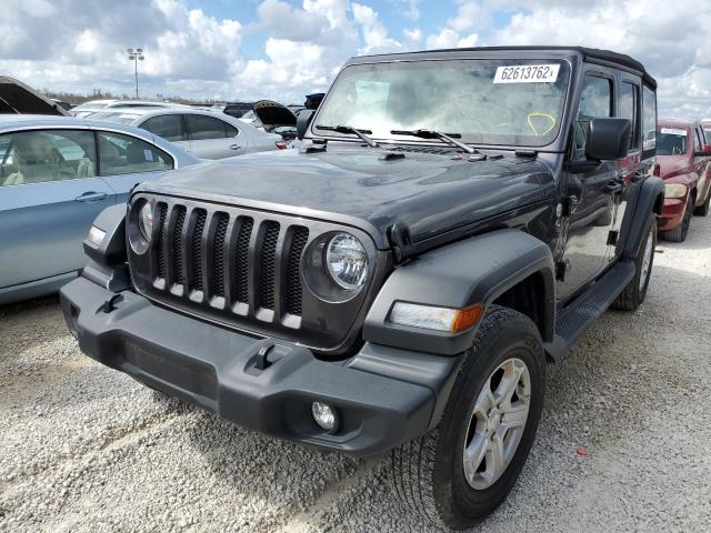 2021 JEEP WRANGLER UNLIMITED SPORT VIN: 1C4HJXDN7MW685485