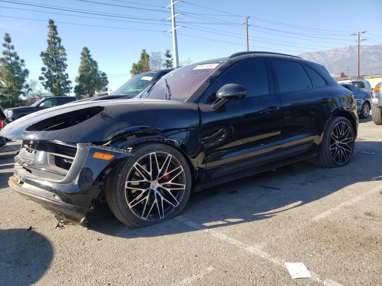 2022 PORSCHE MACAN S VIN:WP1AG2A56NLB23666