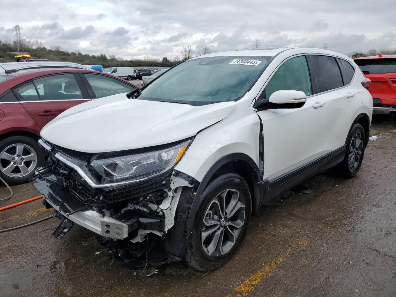 2022 HONDA CR-V EX VIN:2HKRW2H50NH652600
