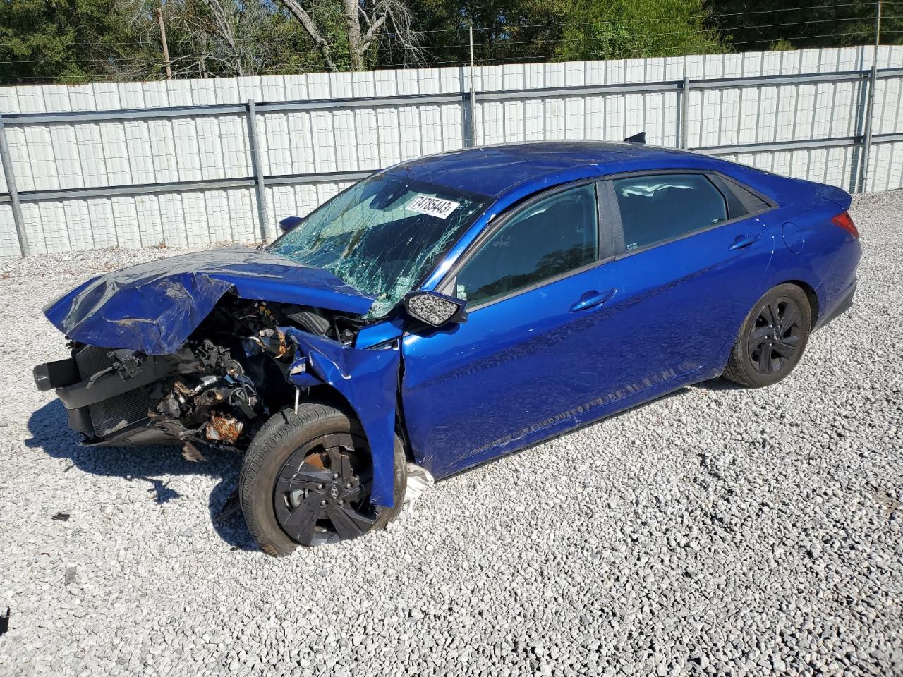 2022 HYUNDAI ELANTRA SEL VIN:5NPLM4AGXNH083581