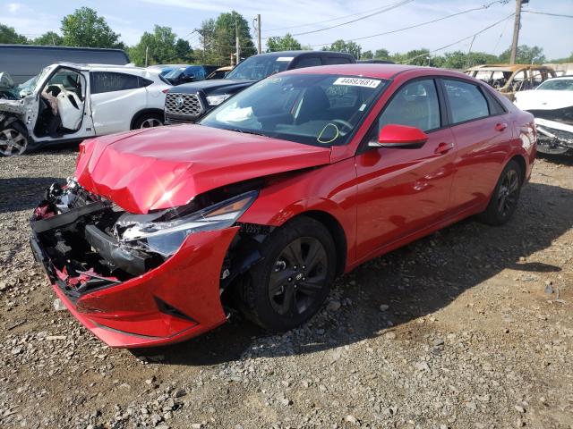 2021 HYUNDAI ELANTRA SEL VIN: 5NPLM4AGXMH019474