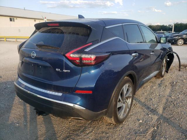 2021 NISSAN MURANO SL VIN: 5N1AZ2***********