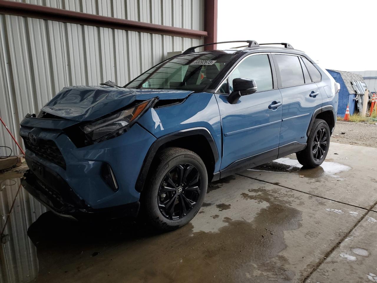 2022 TOYOTA RAV4 XSE VIN:4T3E6RFV7NU085238