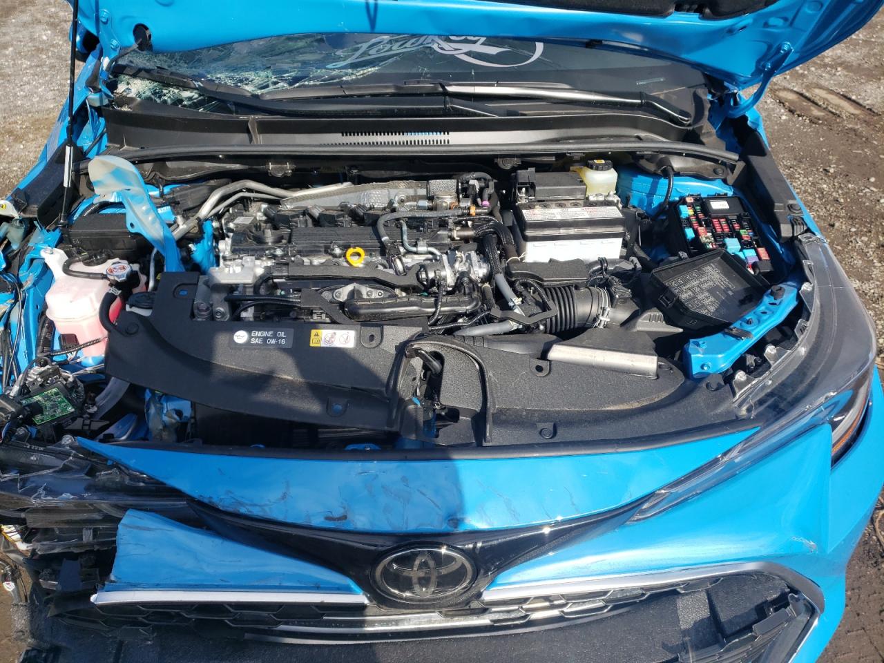 2022 TOYOTA COROLLA XSE VIN:JTNC4MBE3N3166550