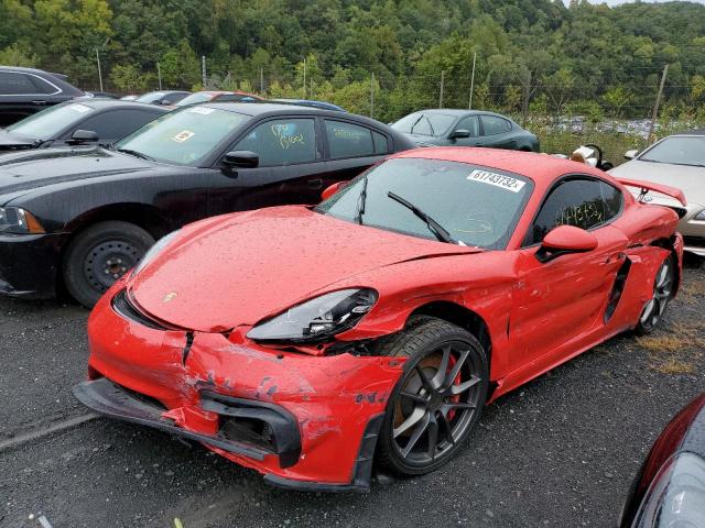 2021 PORSCHE CAYMAN GT4 VIN: WP0AC2A82MS289243