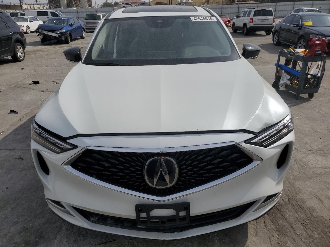 2022 ACURA MDX  VIN:5J8YE1H39NL007657