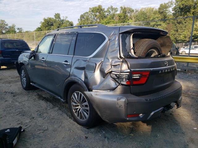 2021 NISSAN ARMADA SL VIN: JN8AY2BBXM9792395