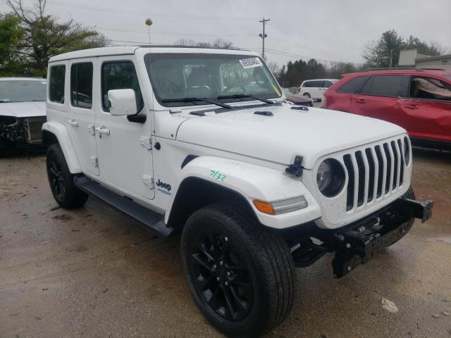 2021 JEEP WRANGLER UNLIMITED SAHARA 4XE VIN: 1C4JJX***********