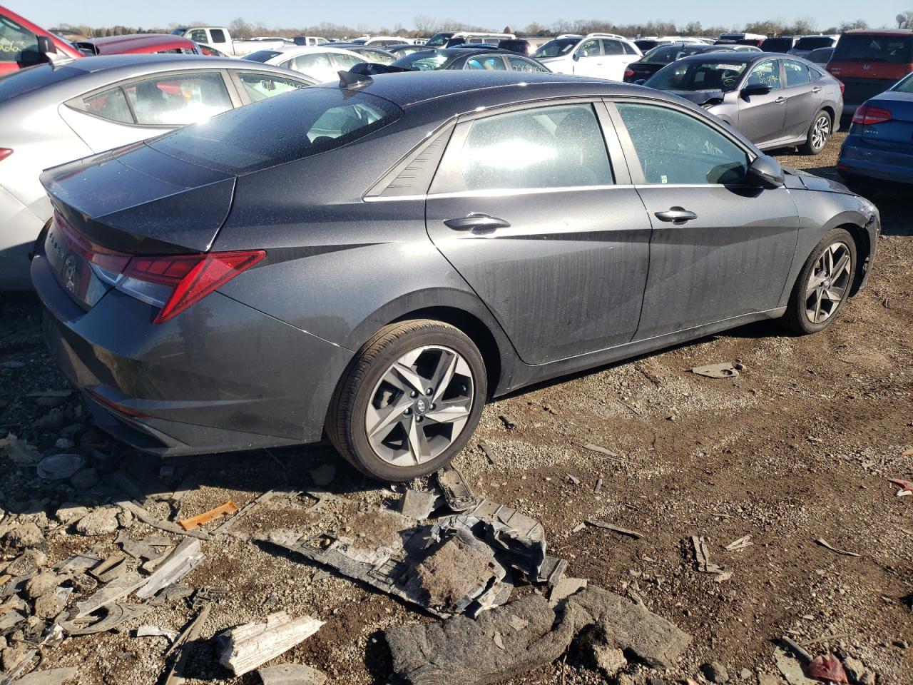 2022 HYUNDAI ELANTRA SEL VIN:5NPLN4AG9NH073332