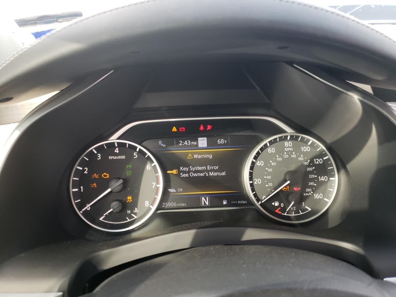 2022 NISSAN MURANO PLATINUM VIN:5N1AZ2DJXNC120026