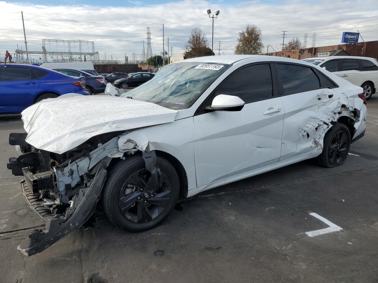 2022 HYUNDAI ELANTRA SEL VIN:5NPLM4AG8NH067041