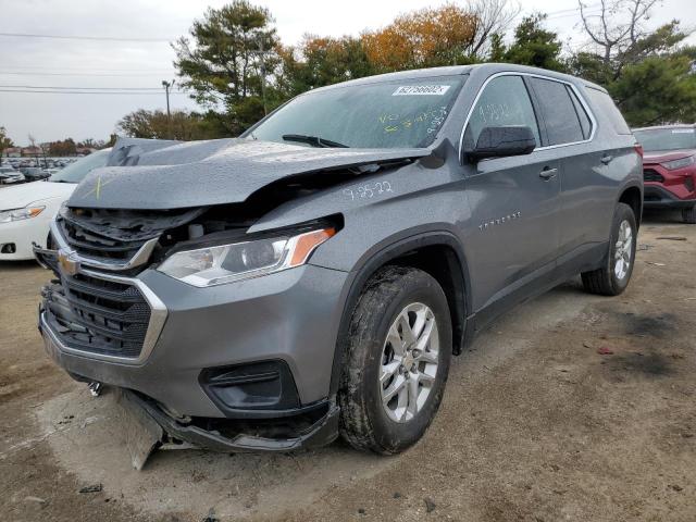 2021 CHEVROLET TRAVERSE LS VIN: 1GNEVFKW3MJ242008