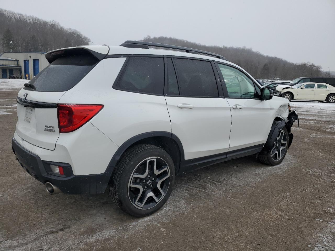 2022 HONDA PASSPORT ELITE VIN:5FNYF8H02NB031893
