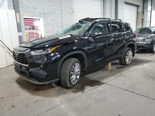 2022 TOYOTA HIGHLANDER PLATINUM VIN:5TDFZRBHXNS188747