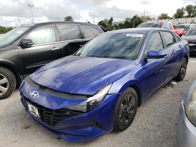 2021 HYUNDAI ELANTRA SEL VIN: KMHLS4AG5MU067438