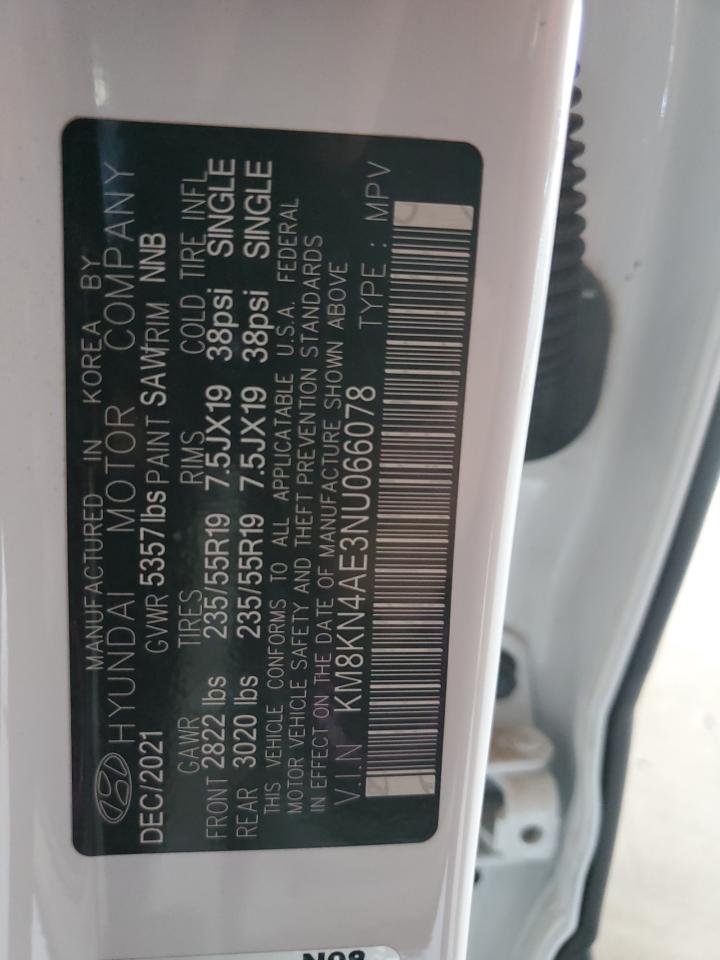 2022 HYUNDAI IONIQ 5 SEL VIN:KM8KN4AE3NU066078