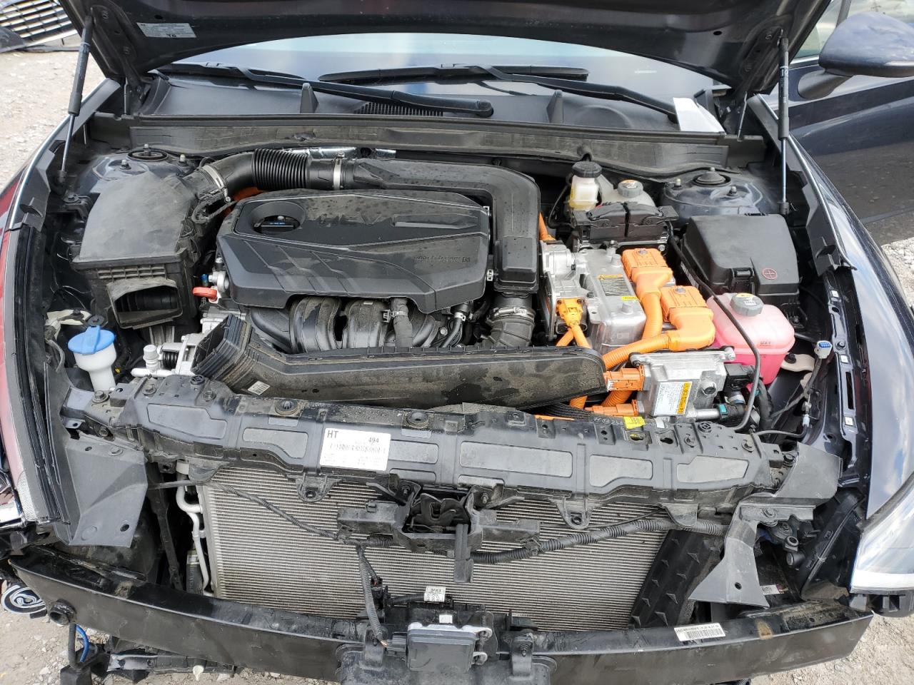 2022 HYUNDAI SONATA HYBRID VIN:KMHL34JJ3NA046731