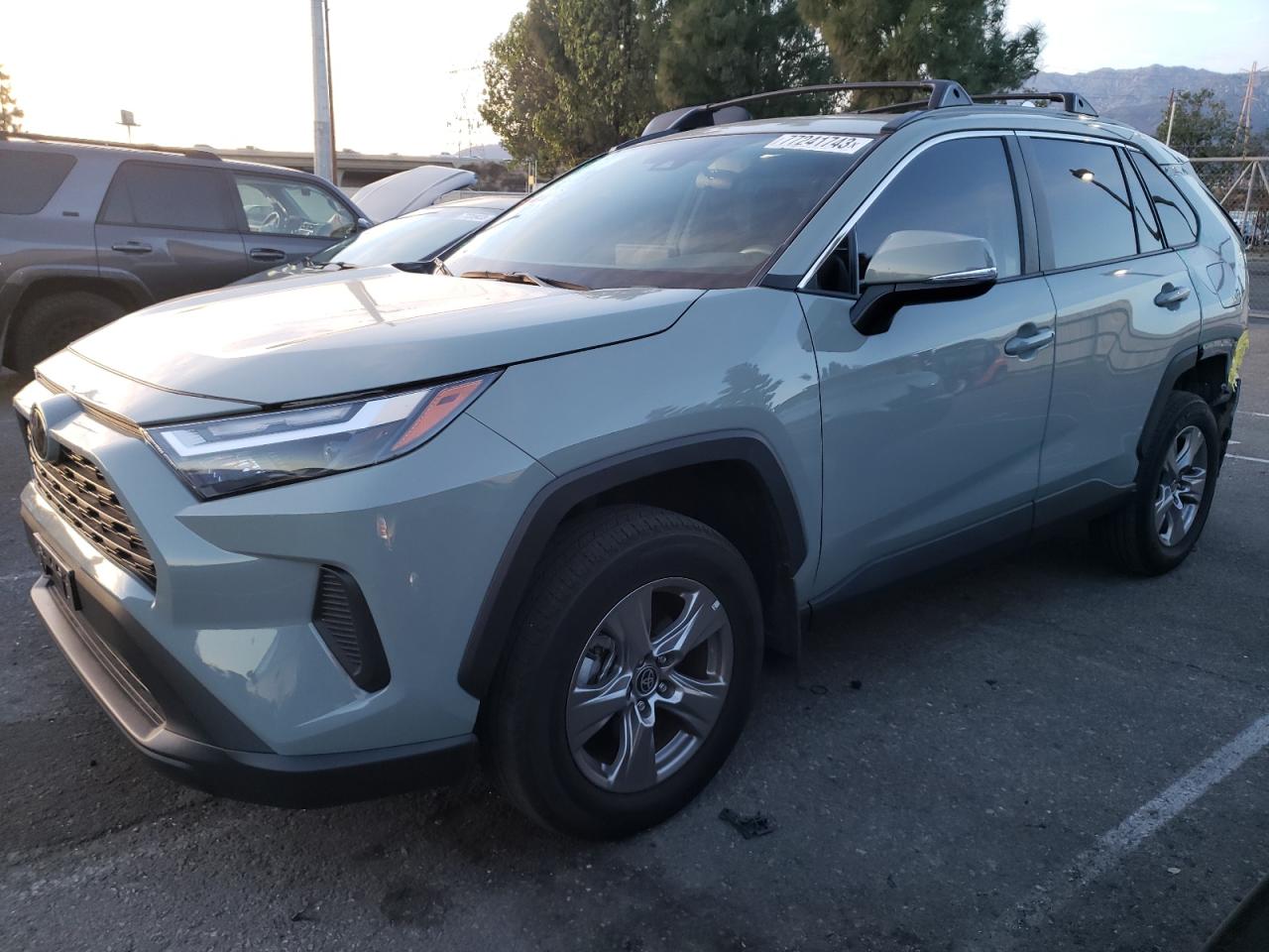 2022 TOYOTA RAV4 XLE VIN:2T3W1RFV3NW214479