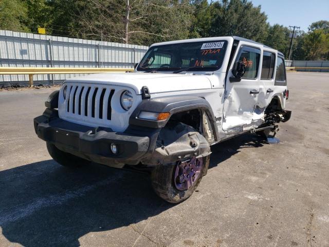 2021 JEEP WRANGLER UNLIMITED SPORT VIN: 1C4HJXKN5MW727669