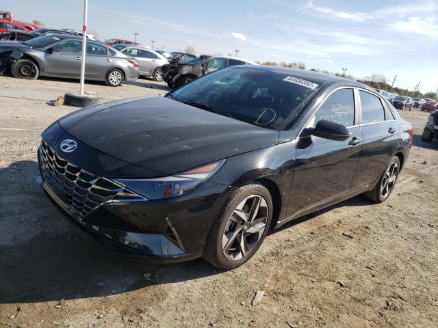 2021 HYUNDAI ELANTRA LIMITED VIN: 5NPLP4AG2MH038155