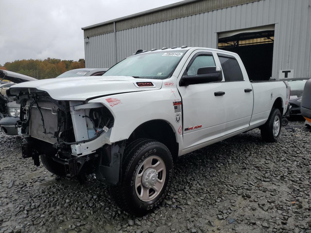 2022 RAM 2500 TRADESMAN VIN:3C6UR5HJ4NG349965